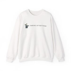 Thrive After Them Wordmark Crewneck | Unisex Heavy Blend™ Sweatshirt